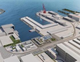 South Brooklyn Marine Terminal aerial rendering